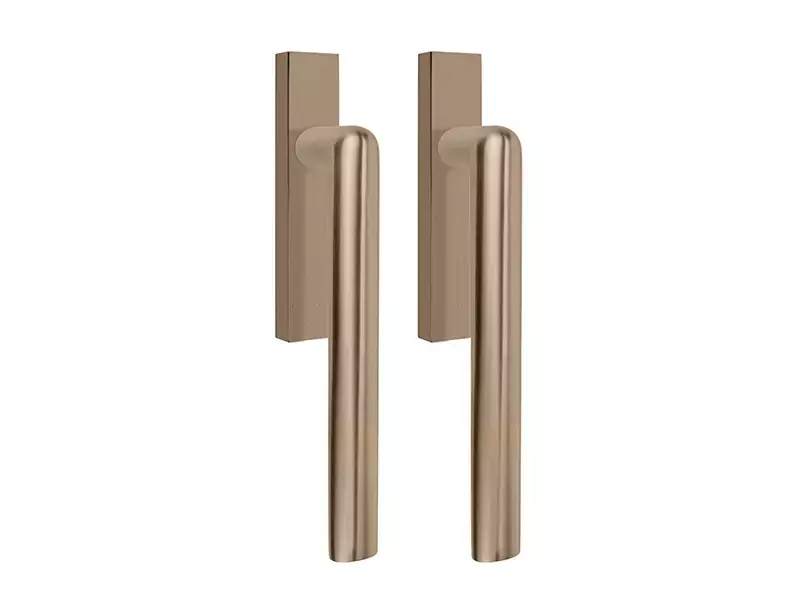 Hefschuifdeurbeslag PVD licht brons Inc Piet Boon PBI230PA Blind